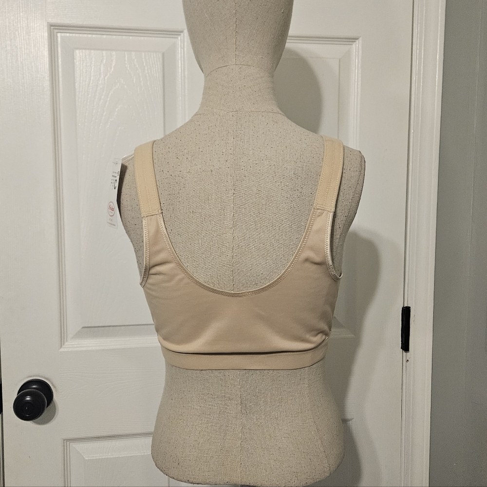 Beige Front-Closure Bra - Picture 3 of 8